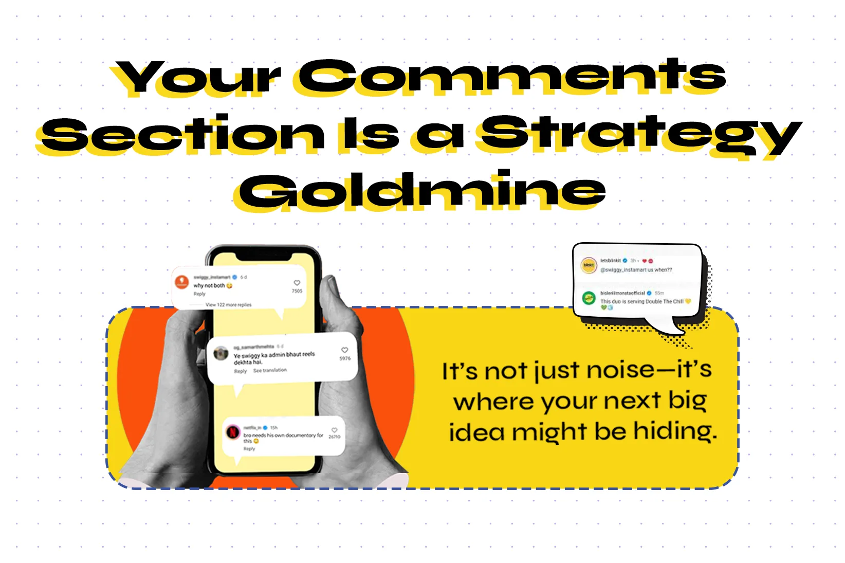 Your Comment Section is a Strategy Goldmine- Know how!